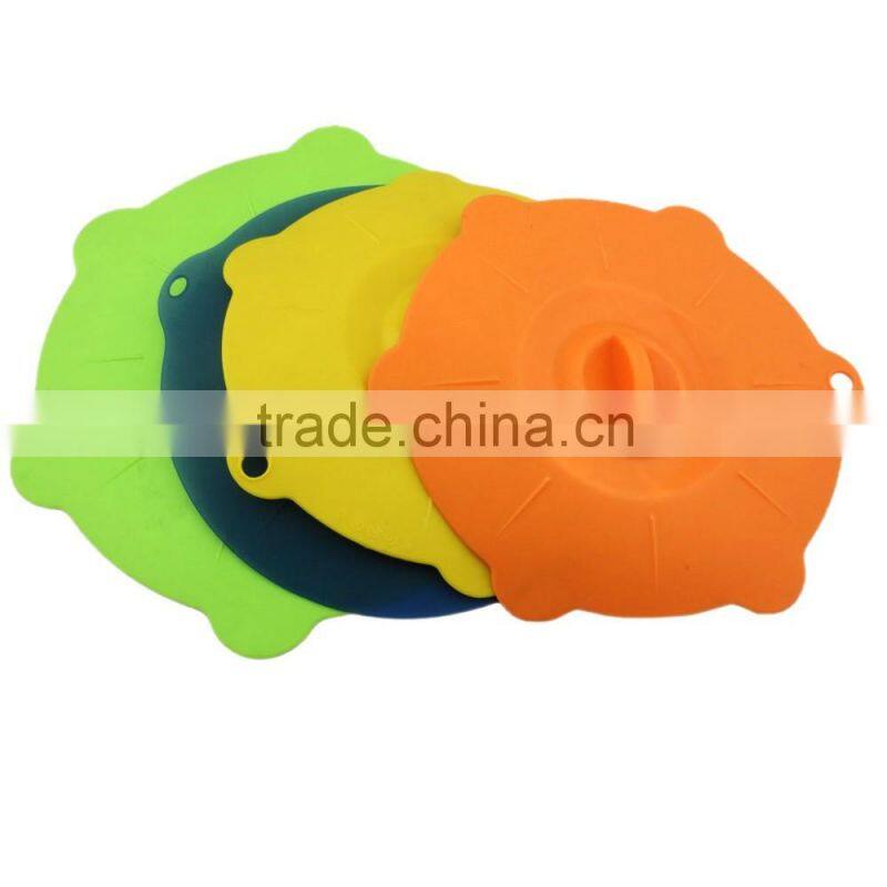 Hot Sell Food Grade Lovely Silicone Coffee Cup Cover Lid,LFGB Siliocne cup cover