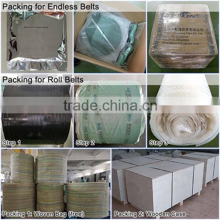 2.5mm Thickness Rubber Nylon Tangential Belt