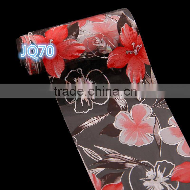 2016 New products Rose Flower Nails Supplies Nail Art Transfer Craft foil Fashion DIY nail sticker Tip Exotic Nail Art