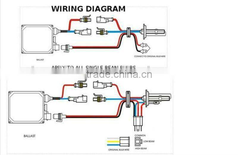 9006 HID xenon light bulbs 12v 35w 55w 75w
