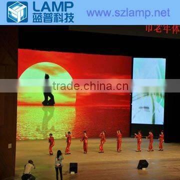 Lamp outdoor video advertisement led pixel panel with pitch 20mm