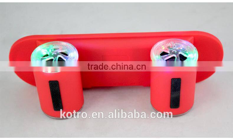The Newest Hot Selling Scooter Bluetooth Speaker ,Led Speaker ,Scooter Led Light Speaker