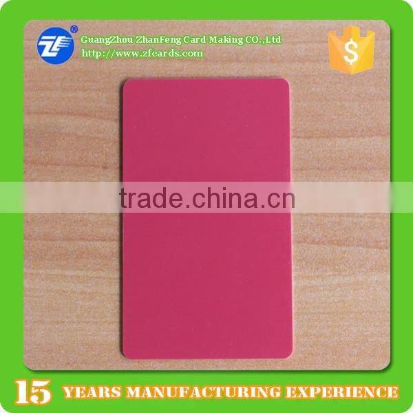 Ribbon printer plastic pvc rfid proximity smart blank id card with TK4100