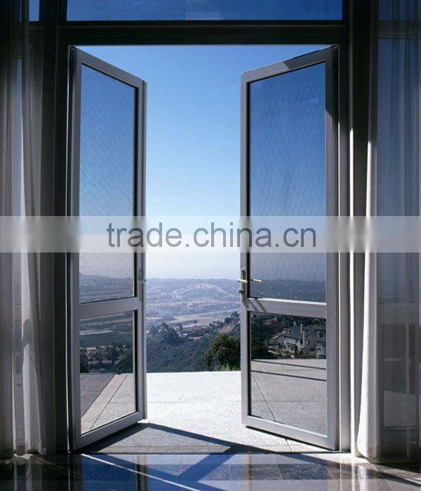 PVC double front doors