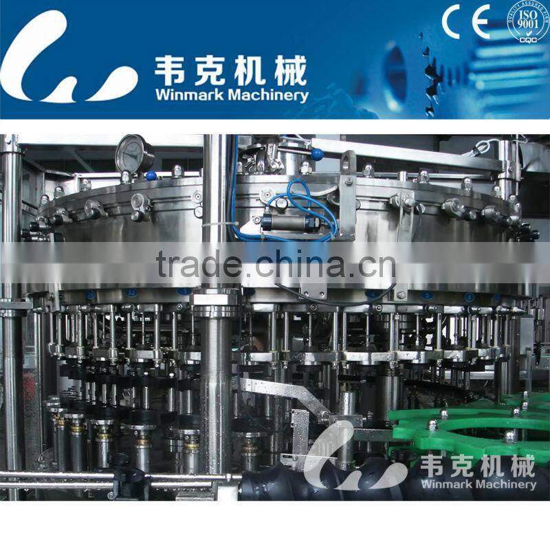 Full automatic PET/GLASS BOTTLE Carbonated Beverage Filling Machine