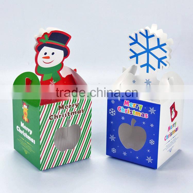 Christmas Gift Bag Blue Reindeer Merry Christmas Paper Gift Bags Xmas