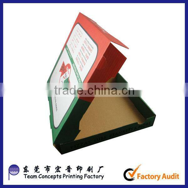 Customized take out pizza box
