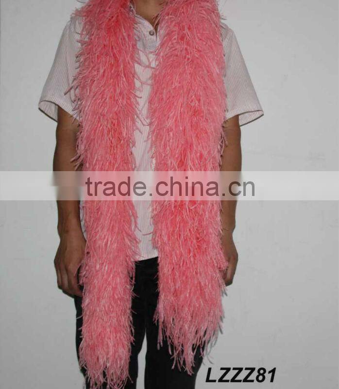 decorative Fluffy Ostrich Feather boa LZYJ69
