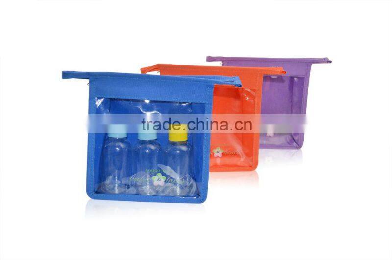 2015 Hot Sale Plain PVC Cosmetic Bag PVC Cosmetic Packging Bag