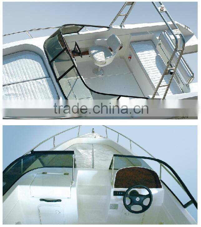 QD22 ft bowrider fiberglass yacht made in China for sale