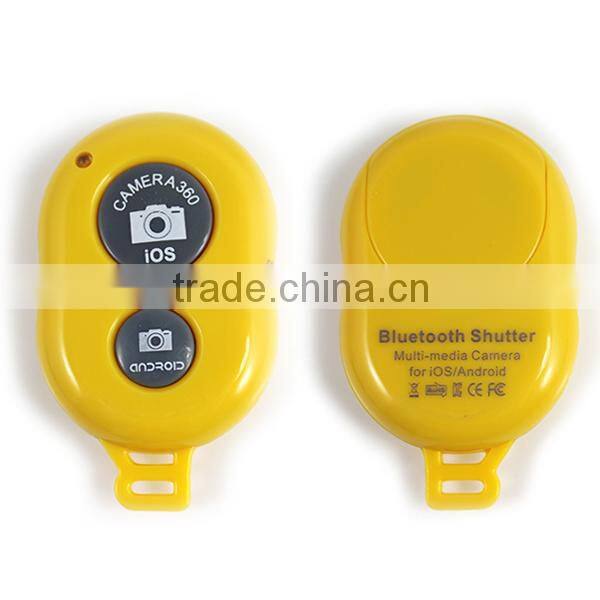 Remote shutter for mobile phone hot new products for 2015 bluetooth remote control self-timer