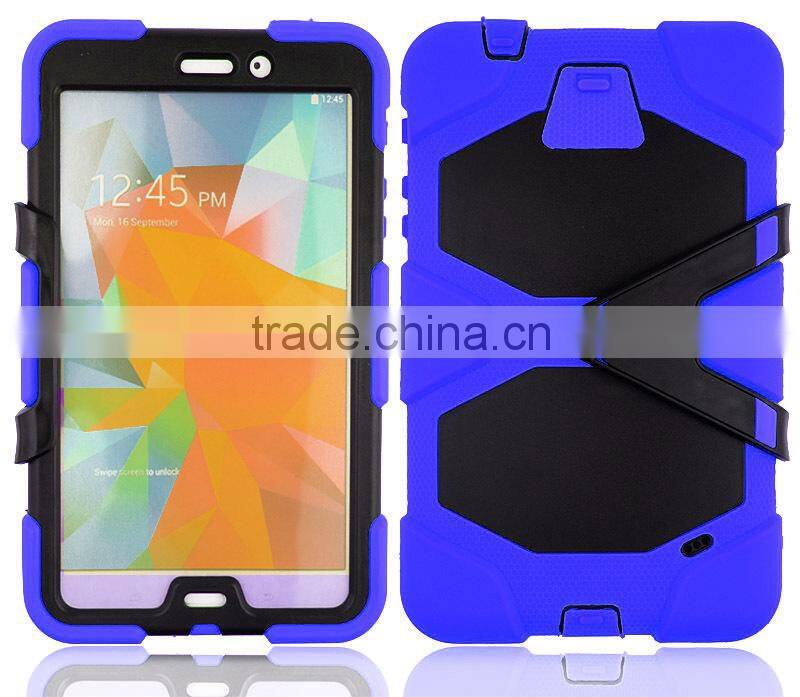 For Samsung Galaxy Tab 4 8.0 T330 heavy duty shockproof case with kickstand
