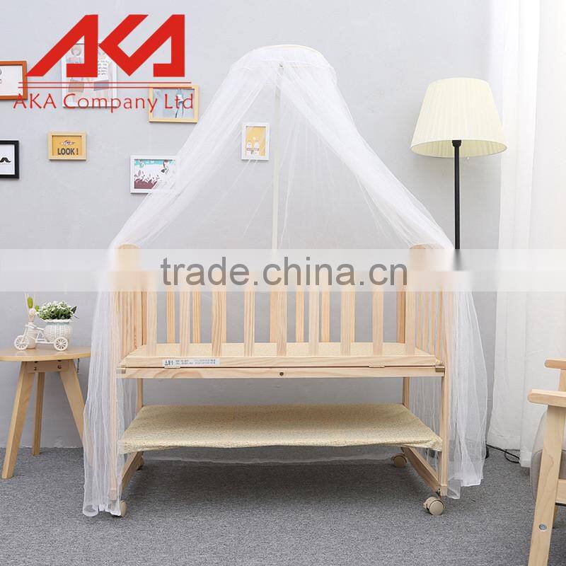 Wooden Baby Convertible Crib With Wheels Cute Baby Cribs