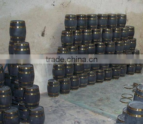 factory direct sale good quality oak wooden wine kegs with printing logo