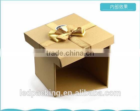 classic brown Kraft paper boxes