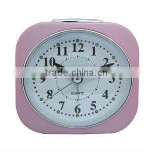 Retro plastic table alarm clock bedside clock