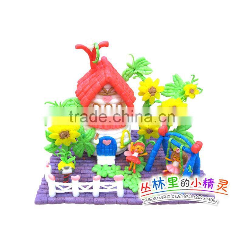 1000PCS DIY Magic cornstarch block play set,new toys, play corn, 2016 new hot toys, move brain toys