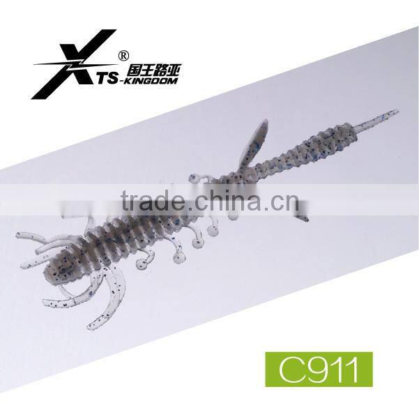 75mm 1.4g,100mm 3.2g Soft Plastic Worm Bait