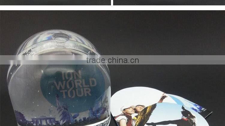 Acrylic Photo Frame Snow Globe