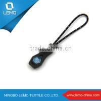 Shanghai Custom Logo PVC Cord Zipper Puller, Replacement Zipper Puller