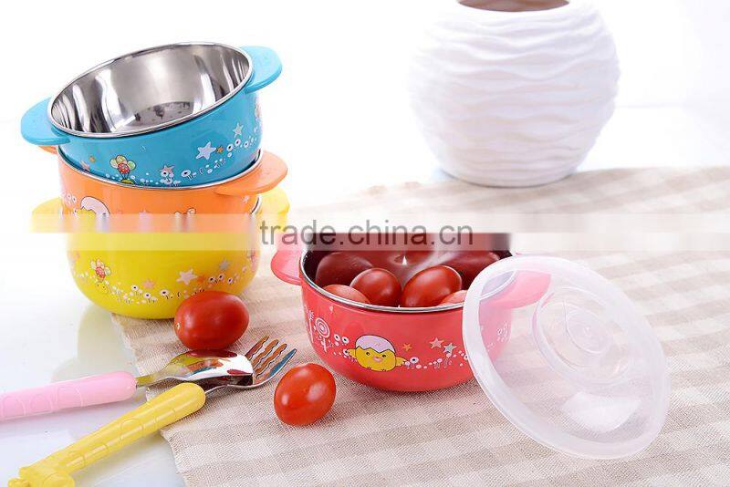 Babymatee Stainless Steal Bowl-Chiken (250ML)
