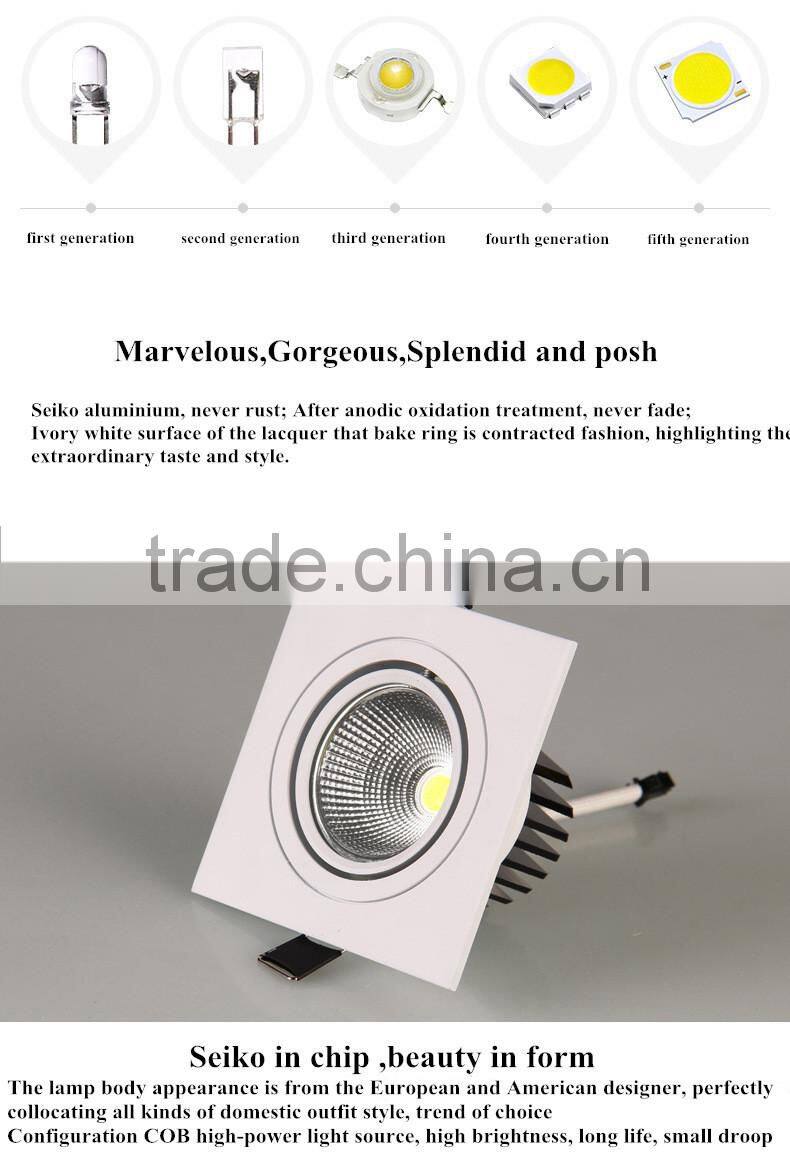 New style good quality lighting COB led ceiling downlight