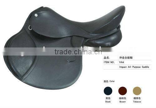 Impact All purpose leather horse saddle