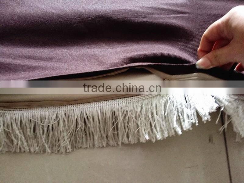 hot selling chenille jacquard muslim prayer mat with foam backing and zipper