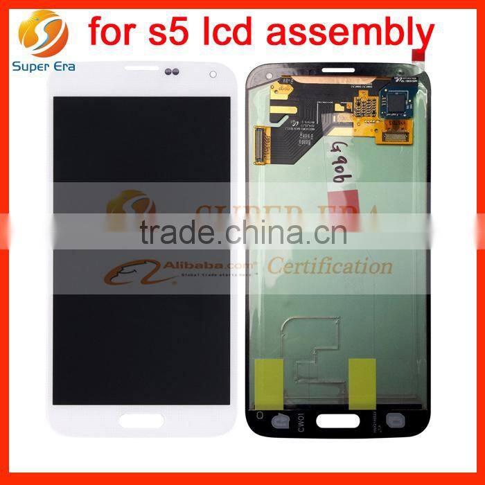 perfect original LCD+Screen Digitizer Assembly for Samsung Galaxy S5 G900A G900T G900V G900P Black