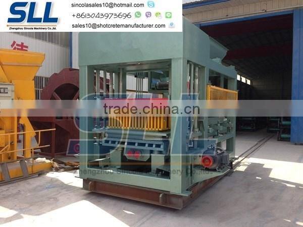 Normal packing standerd quick delivery SLL automatic concrete block machine