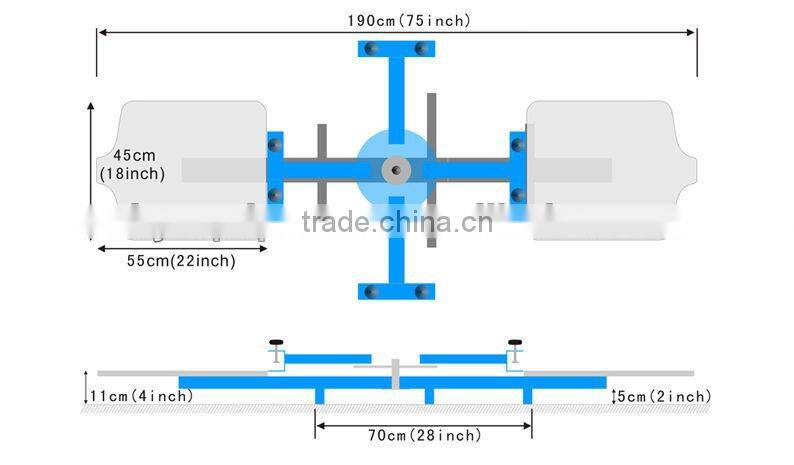 Guangzhou 4 Color 2 Station screen printer for wooden board
