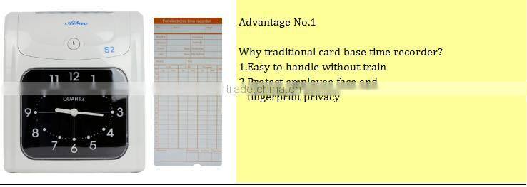 Analogue Display Punch Card time recorder attendance machine
