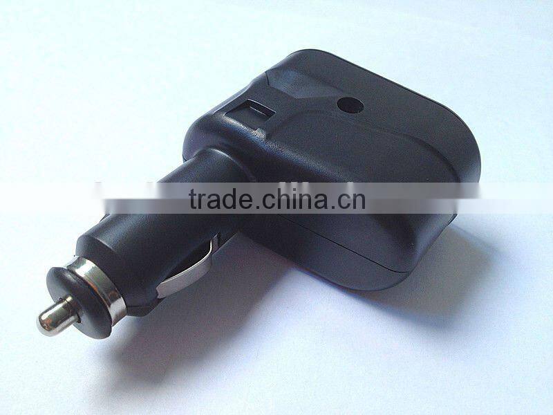 Dual DC 12V Car Cigarette Lighter-car charger power socket adapter splitter