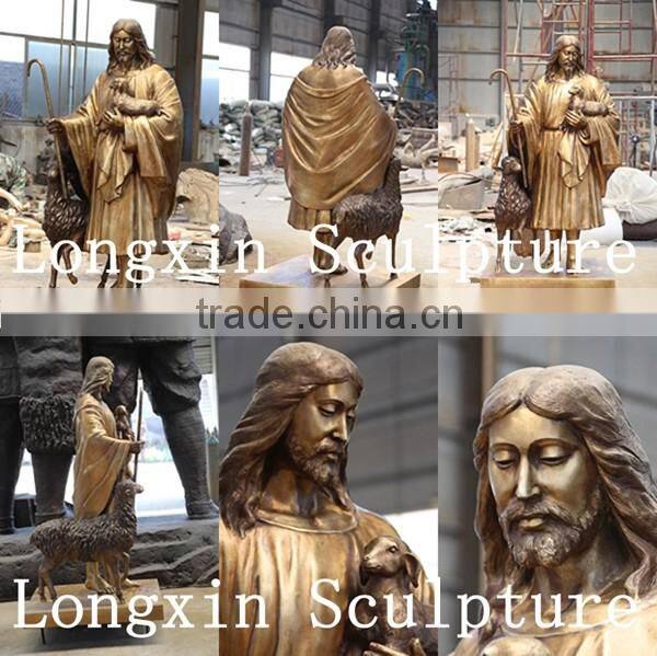 Ancient Bronze Soldier Statue Metal Cast Knight Bronze Statue
