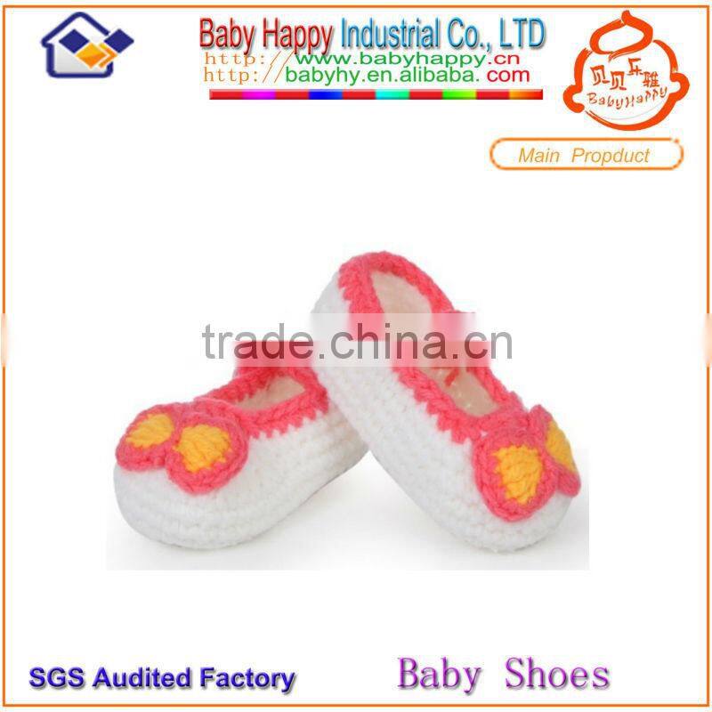Dress hand crochet cute baby shoes