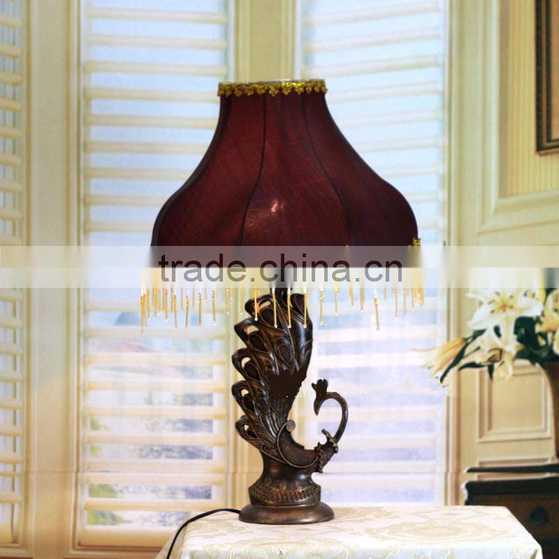 Hot sell EuropeanTable lamp,Bedside Lamp lighting for display