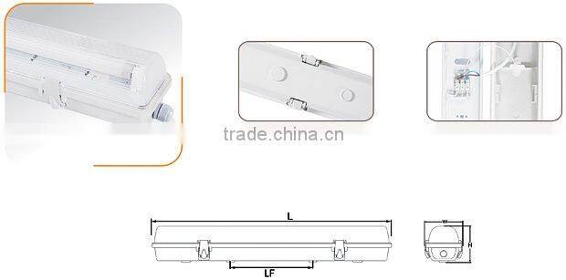 Tri-proof Lighting Fixture 1x58W