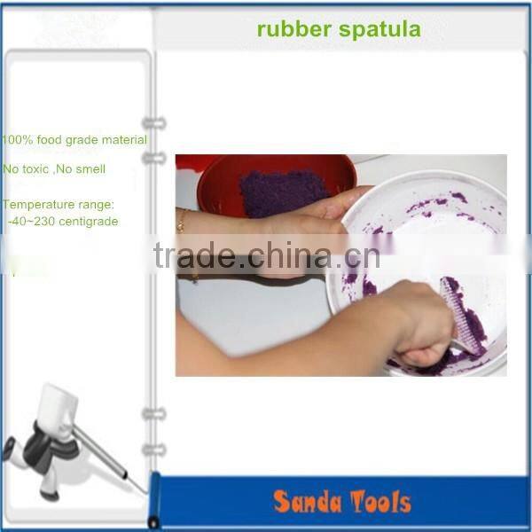 custom bread silicone rubber spatula