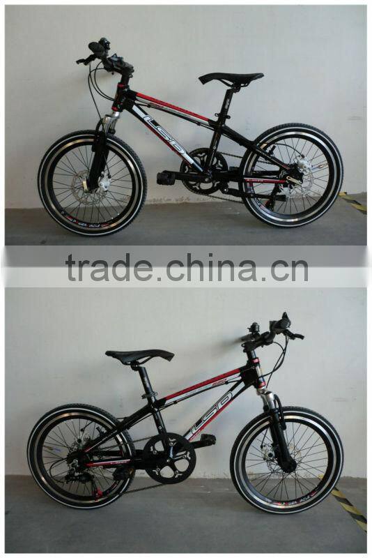 Lionhero Black Aluminum Mountain Children Bicycles V-601