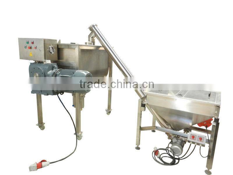 Dust-proof Stainless Steel Flexible Powder Screw Feeder