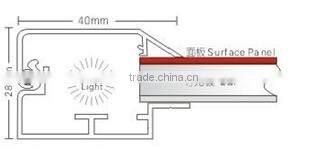 2014 new style Dimmable LED light box display