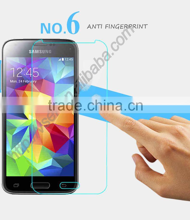 2.5D round edge tempered glass film screen protector for Samsung galaxy S5 glass screen protector