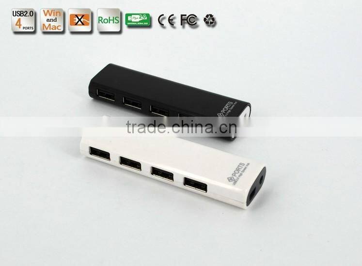 Harmonica Shaped USB 2.0 4 Port USB Hub, Multi USB 2.0 Hub