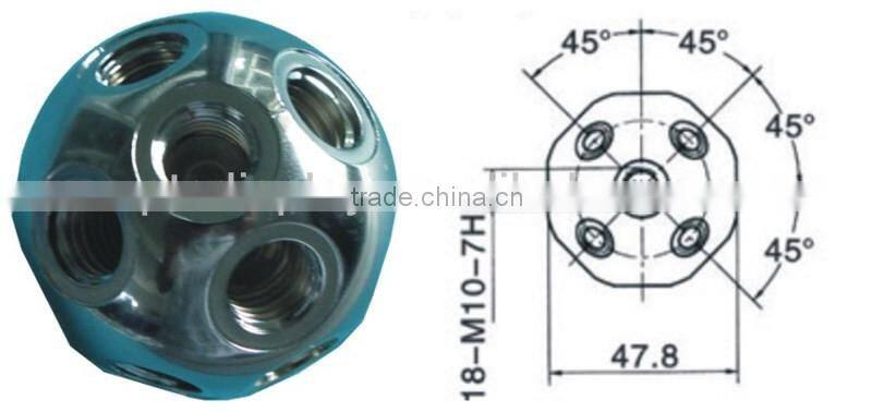 aluminum tube display