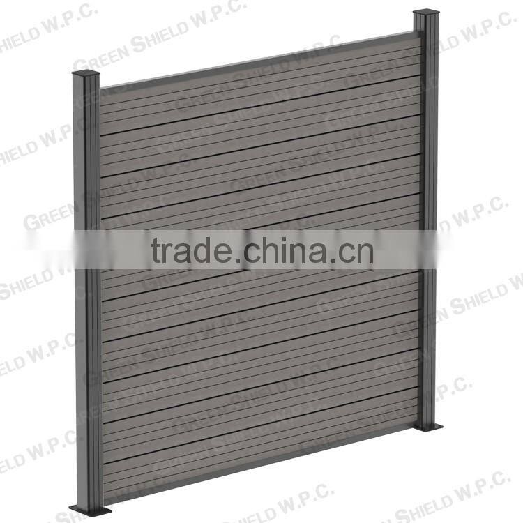 WPC Fence/Wood Plastic Fence/Enclosure Wall 1.8m/2.0m