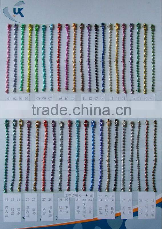 Wholesale Metal Ball Chain for Jewelry and Tag