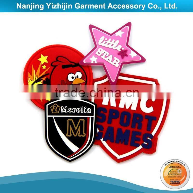 Eco-friendly soft pvc/rubber/silicone slim patch