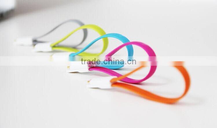 New arrival 2 in 1 plug usb charging cable, for iphone usb charging cable samsung cable