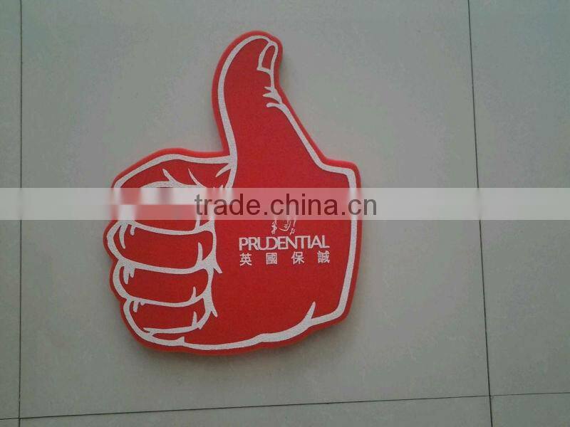 match cheering EVA foam hand and foam finger