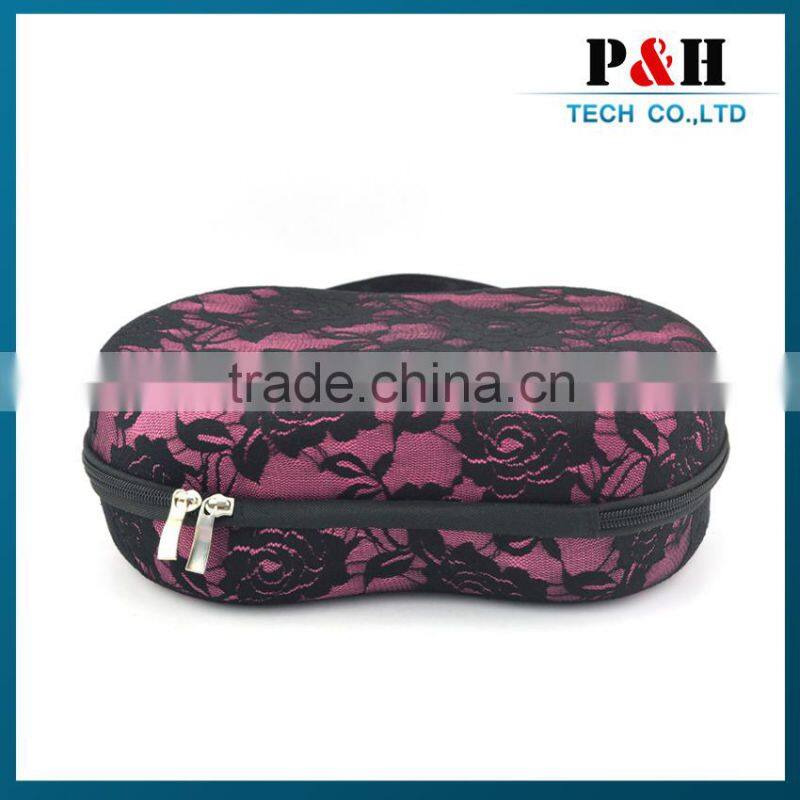 Hotsale big Portable EVA Bra Bag,Bra Panty Bag,Eva Bra Case